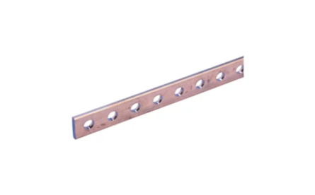 Thanh cái bằng đồng trơn đục lỗ DPCB, đơn